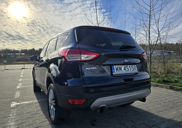 Ford Kuga cena 44500 przebieg: 250000, rok produkcji 2014 z Kielce małe 191